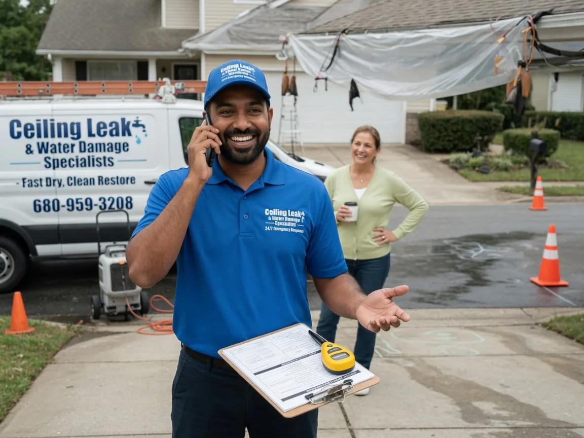 Ceiling Leak Cleanup Walworth, NY FAQs